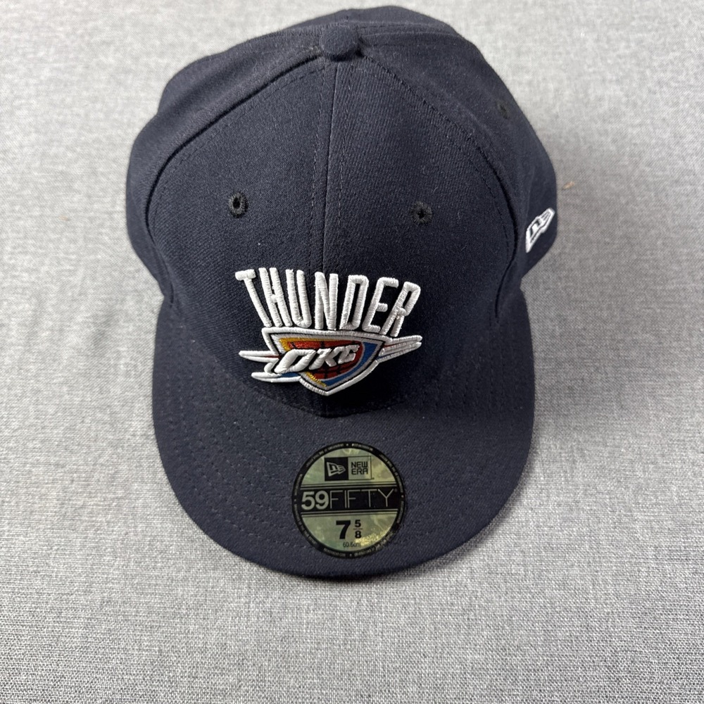 Oklahoma Thunder 5950 Fitted Hat Size 7 5/8